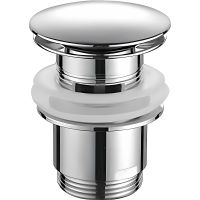 Донный клапан Haiba click-clack Хром арт-HB63 — фото 1, Донные клапаны