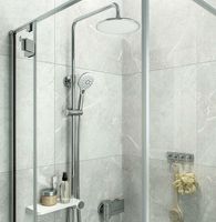 Душевая система Iddis Ray Хром Белая арт-RAYSW3Fi76 — фото 8, Душевые стойки