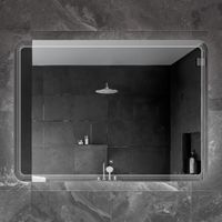 Зеркало Cezares арт-CZR-SPC-DUET-1100-800-LED-TCH — фото 1, Зеркала в ванную комнату