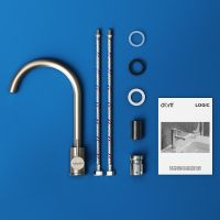 Товар: Смеситель для кухни Dorff Logic Хром арт-D3000000 - фото 6 Смеситель для кухни Dorff Logic Хром арт-D3000000 — фото 6, Смесители для кухни