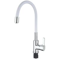 Товар: Смеситель для кухни Accoona Хром Белый арт-A9890G - фото 1 Смеситель для кухни Accoona Хром Белый арт-A9890G — фото 1, Смесители для кухни