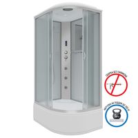 Душевая кабина Niagara Classic NG-2310-14LF (120х80х215) высокий поддон(40см),стекло матовое,4 места арт-23101424LF — фото 2, Душевые кабины