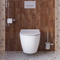 Унитаз подвесной безободковый с сиденьем CEZARES STREAM арт-CZR-2426-TH-TOR/SC — фото 14, Подвесные унитазы