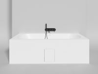 Ванна из искусственного камня Salini Ornella Axis Kit 190х90 Белая глянцевая арт-103512G — фото 5, Ванны из искусственного камня