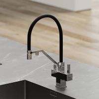 Смеситель для кухни Sancos Loro Хром Черный арт-SC4007CH — фото 7, Смесители для кухни