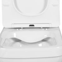 Унитаз напольный безободковый с бачком AQUATEK АМАДЕО , 635*385*820 мм, горизонтальный выпу арт-AQ2914-00 — фото 8, Напольные унитазы