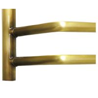 Водяной полотенцесушитель Domoterm Лаура П5 500*500 АБР Античная бронза арт-ЛаураП5500x500АБР — фото 3, Водяные полотенцесушители