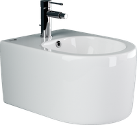 Биде Ceramicanova Moments подвесное Белое арт-CN3004 — фото 7, Биде подвесные