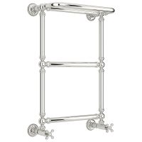 Водяной полотенцесушитель Сунержа Ренессанс 1386 660х400 с полкой Хром арт-00-0281-6640 — фото 4, Водяные полотенцесушители