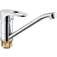 Смеситель для кухни G-Lauf Хром арт-4G4-A180 — фото 1, Смесители для кухни