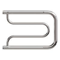 Водяной полотенцесушитель Point Фокстрот 320x500 с полкой Хром арт-PN21335P — фото 2, Водяные полотенцесушители