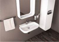 Раковина Creavit Free 60 Белая арт-FE065-00CB00E-0000 — фото 2, Раковины подвесные