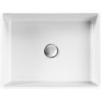 Товар: Раковина Hatria Happy Hour 50 YXSQ Белая арт-YXSQ01 - фото 3 Раковина Hatria Happy Hour 50 YXSQ Белая арт-YXSQ01 — фото 3, Раковины встраиваемые снизу