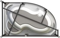 Акриловая ванна Radomir Vannesa Ирма 2 150х97 L Белая без гидромассажа арт-2-01-0-1-1-216 — фото 3, Акриловые ванны