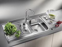 Смеситель для кухни Blanco Mida Хром арт-524201 — фото 2, Смесители для кухни