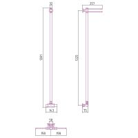 Товар: Водяной полотенцесушитель Сунержа Лайк EU50 1200х50 Золото арт-03-0213-1200 - фото 3 Водяной полотенцесушитель Сунержа Лайк EU50 1200х50 Золото арт-03-0213-1200 — фото 3, Водяные полотенцесушители