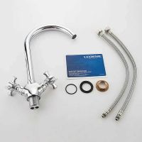 Смеситель для кухни Ledeme H11 4311-2L Хром арт-518354 — фото 7, Смесители для кухни