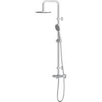 Душевая система Dorff Futura с термостатом Хром арт-D0710500 — фото 1, Душевые стойки