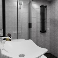 Электрический полотенцесушитель Altasan Арго 120х27 Черный муар арт-Арго12027ЧМ — фото 5, Электрические полотенцесушители