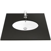 Раковина Creavit 57 Белая арт-TP216-00CB00E-0000 — фото 1, Раковины встраиваемые снизу