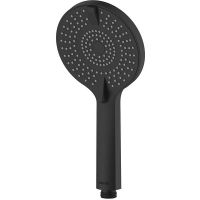 Ручной душ Milardo Rora 4F Черный матовый арт-ROR4FBRM18 — фото 1, Лейки для душа