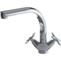 Смеситель для кухни Melodia della vita Fiore Хром арт-MDV40610 — фото 2, Смесители для кухни