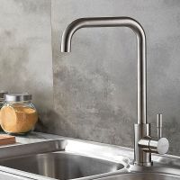 Смеситель для кухни Accoona SUS304 Сатин арт-A4490 — фото 6, Смесители для кухни