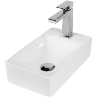 Раковина Bond 38 R Белая глянцевая арт-S12-380R — фото 8, Мини-раковины