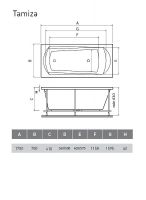 Товар: Акриловая ванна Relisan Tamiza 170х70 без гидромассажа арт-Гл000011625 - фото 2 Акриловая ванна Relisan Tamiza 170х70 без гидромассажа арт-Гл000011625 — фото 2, Акриловые ванны