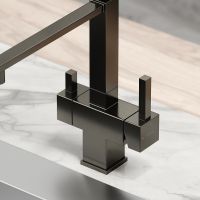 Смеситель для кухни Sancos Moro Вороненая сталь Черный арт-SC4006GG — фото 4, Смесители для кухни