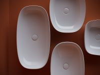 Раковина-чаша Ceramicanova Element 70 Белая арт-CN5040 — фото 8, Раковины накладные