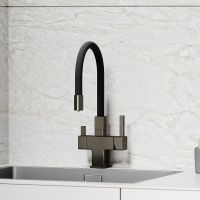 Смеситель для кухни Sancos Arno Вороненая сталь Черный арт-SC4005GG — фото 8, Смесители для кухни