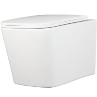 Унитаз Iberica Blanca Toledo Alto подвесной с сиденьем Микролифт арт-IB.TLA.231.1B1 — фото 1, Подвесные унитазы