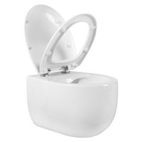 Унитаз подвесной безободковый Aquatek АЛЬТАИР , 530*395*340 мм, горизонтальный выпуск, тонк арт-AQ1980-00 — фото 4, Подвесные унитазы