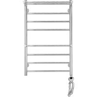 Электрический полотенцесушитель Domoterm Медея сп2 П8 500x800 ER с двумя полками Хром арт-Медеясп2П8500x800ER — фото 1, Электрические полотенцесушители