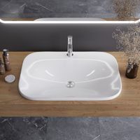 Товар: CEZARES Раковина керамическая полувстраиваемая, арт-CZR-DRO-65-LVB - фото 8 CEZARES Раковина керамическая полувстраиваемая, арт-CZR-DRO-65-LVB — фото 8, Раковины встраиваемые сверху