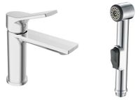 Товар: Смеситель "Eiger" с гигиен. душем, с акс., арт. арт-EG 27H - фото 1 Смеситель "Eiger" с гигиен. душем, с акс., арт. арт-EG 27H — фото 1, Гигиенические души