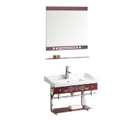 Раковина CeramaLux 60 Белая арт-NYJ840-60 — фото 2, Раковины встраиваемые сверху