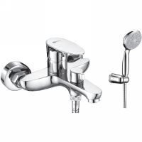 Смеситель для ванны Lemark Nero Хром арт-LM0214C — фото 1, Смеситель для ванны