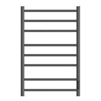 Полотенцесушитель электрический Point Аврора П8 500x800 диммер справа, графит премиум арт-PN10858GR — фото 1, Электрические полотенцесушители