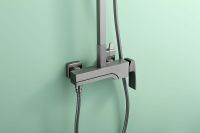 Товар: Душевая система Raglo Графит матовый арт-R02.24.09 - фото 3 Душевая система Raglo Графит матовый арт-R02.24.09 — фото 3, Душевые стойки