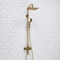 Душевой комплект со смесителем арт-A171.256.207.PG — фото 2, Душевые стойки