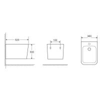 Товар: Биде Bond подвесное Белое арт-F04-20 - фото 6 Биде Bond подвесное Белое арт-F04-20 — фото 6, Биде подвесные