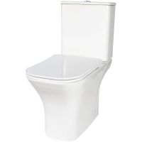 Унитаз компакт Creto Cer C2 с бачком и сиденьем Микролифт арт-1002-002Cer-C2W — фото 10, Напольные унитазы