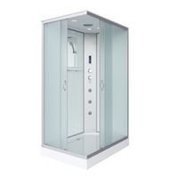 Душевая кабина Niagara Classic NG-43085-14QF (100х80х215) низкий поддон(13см),стекло матовое,3 места арт-430853QF — фото 1, Душевые кабины