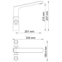 Lossa Смеситель для кухни арт-1207 — фото 5, Смесители для кухни