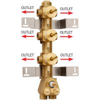 Товар: Скрытая часть для смесителя Bossini G 3/4 арт-Z030273000 - фото 1 Скрытая часть для смесителя Bossini G 3/4 арт-Z030273000 — фото 1, Комплектующие для смесителей