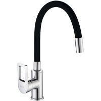 Смеситель для кухни D-Lin Хром Черный арт-D155308-1 — фото 1, Смесители для кухни