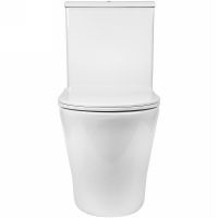 Унитаз компакт Bond Oval Белый с бачком и сиденьем Микролифт арт-F03-00 — фото 5, Напольные унитазы