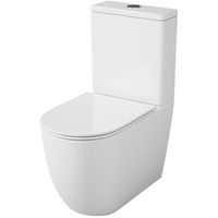 Унитаз компакт Owl 1975 Vind Cirkel-GL без бачка с сиденьем Микролифт арт-OWLT190301 — фото 1, Напольные унитазы